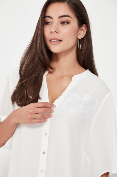 Wisteria Shirt - Chalk - Shirt VERGE