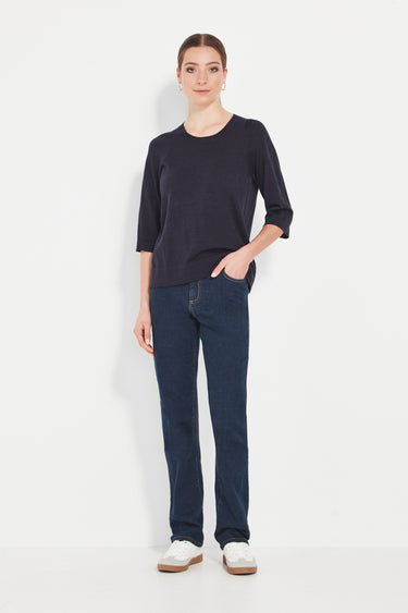 Zoe Top - Ink Marle - Sweater VERGE