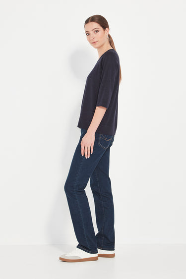 Zoe Top - Ink Marle - Sweater VERGE