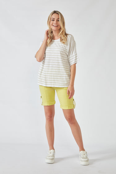 Zouk Top - Pumice - Tee VERGE