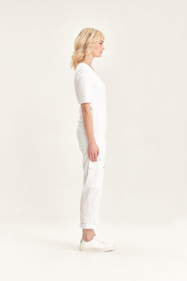 Acrobat Cargo Pant - White - Pant VERGE
