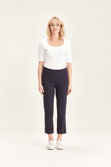 Acrobat Eyelet Pant - French Ink - Pant VERGE