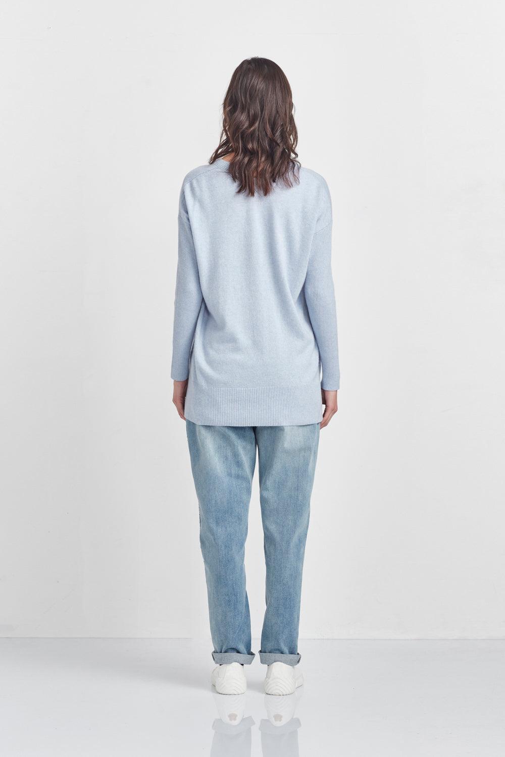 Newbury Sweater - Celestial Blue - Sweater VERGE