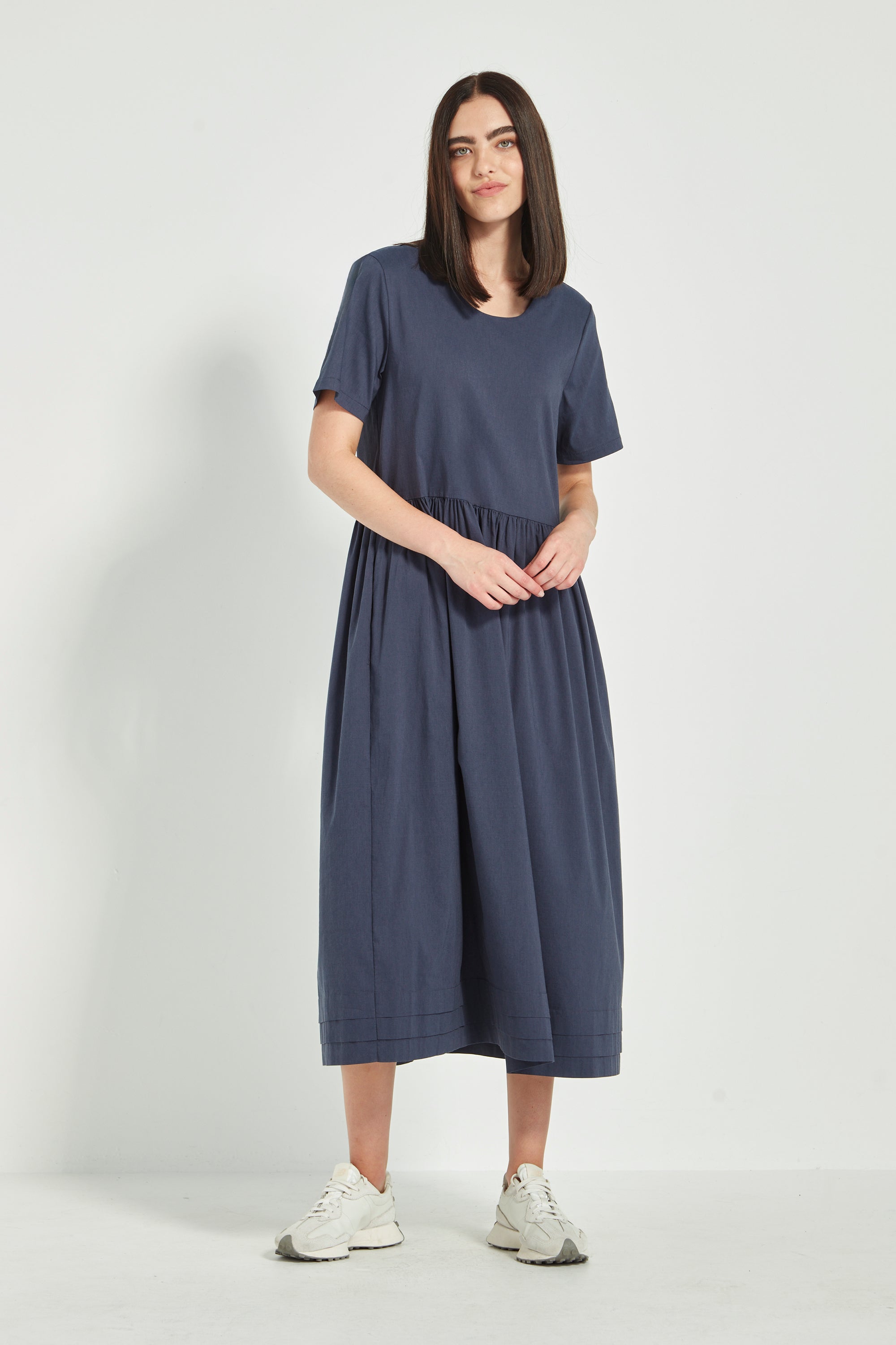 Acrobat Koda Dress - Denim Marle – VERGE