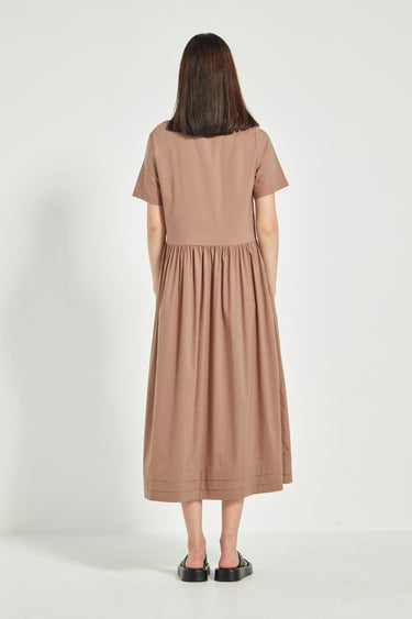 Acrobat Koda Dress - Mocha - Dress VERGE