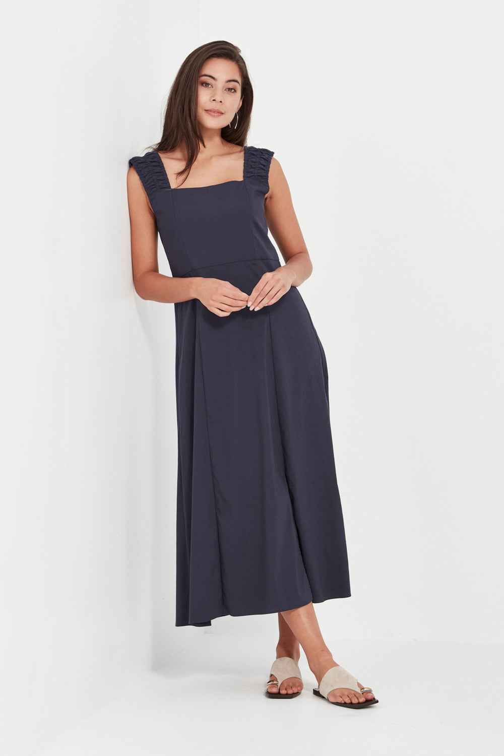 Acrobat Mambo Dress - Denim Marle – VERGE