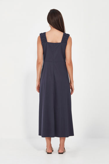Acrobat Mambo Dress - Denim Marle - Dress VERGE