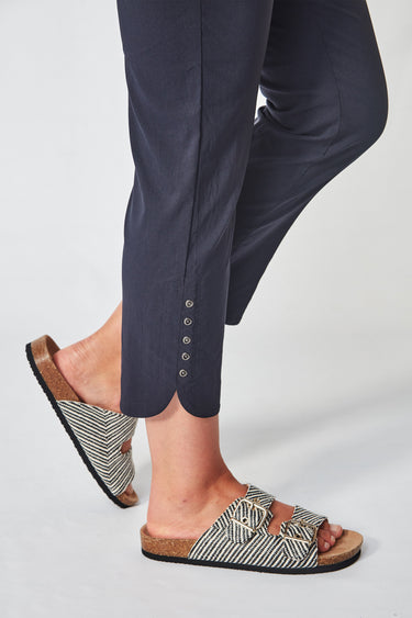 Acrobat Rivet Pant - French Ink - Pant VERGE