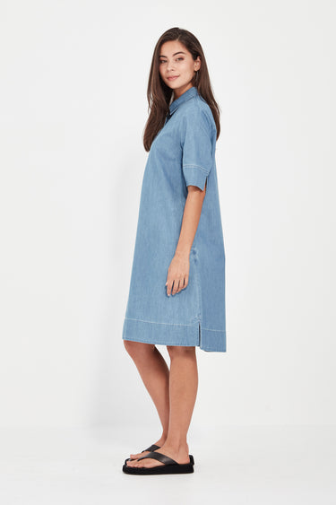 Alex Dress - Denim - Dress VERGE