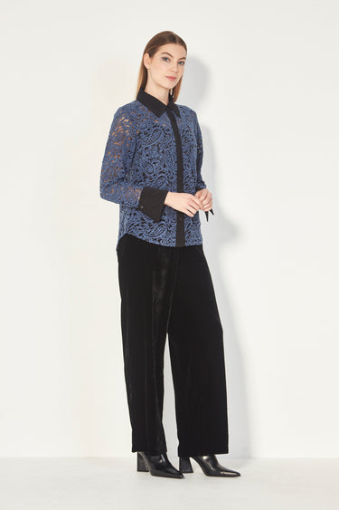 Glide - Allegra Shirt - Denim - Shirt VERGE