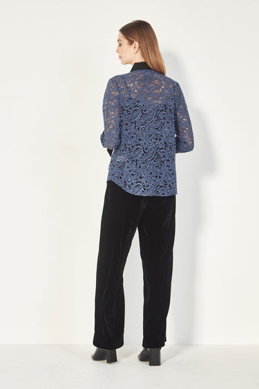 Glide - Allegra Shirt - Denim - Shirt VERGE
