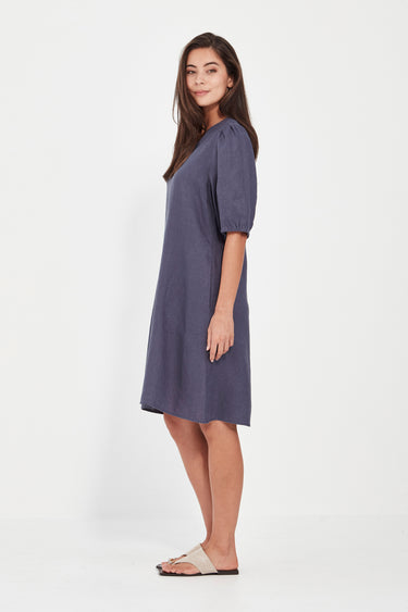 Becky Dress - Denim - Dress VERGE
