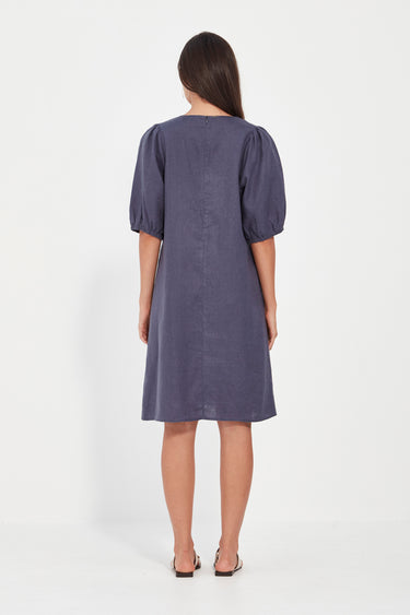 Becky Dress - Denim - Dress VERGE