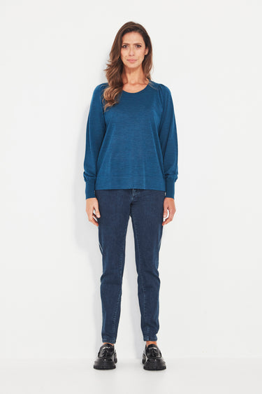 Bronte Sweater - Kingfisher - Sweater VERGE