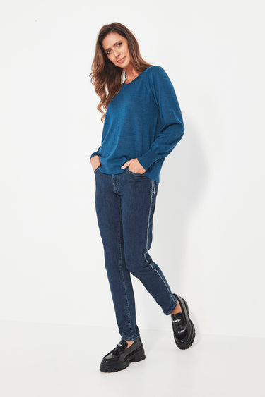 Bronte Sweater - Kingfisher - Sweater VERGE