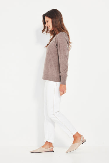 Bronte Sweater - Truffle - Sweater VERGE