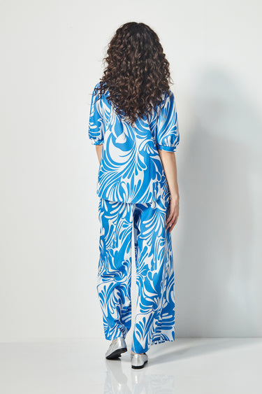 Glide - Baker Pant - Blue Print - Pant VERGE