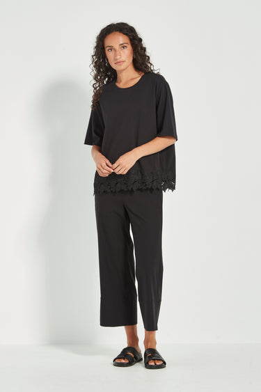 Chia Top - Black - Top VERGE