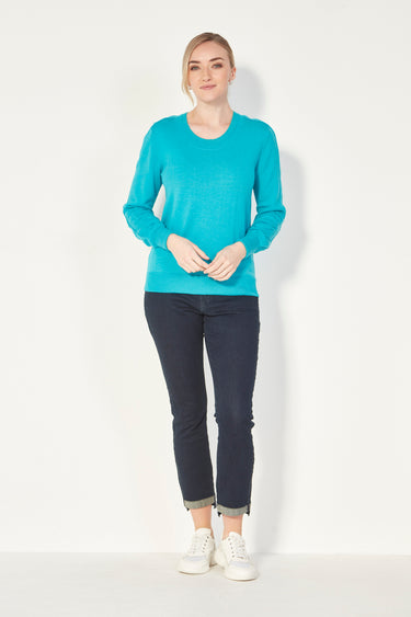 Cole Sweater - Aqua - Sweater VERGE