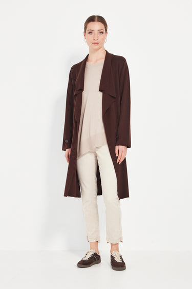 Cora Coat - Chocolate - Jacket VERGE