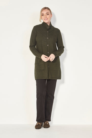 Engage Cardi - Olive Marle - Cardi VERGE