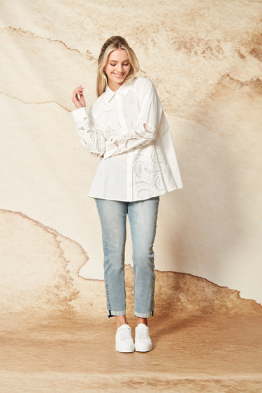 Enlighten Shirt - White - Shirt VERGE