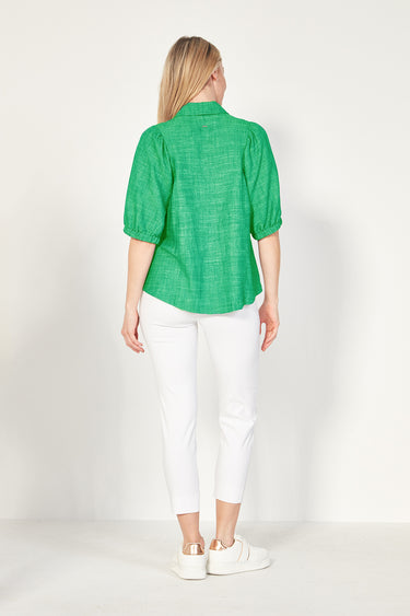Enrich Blouse - Emerald - Blouse VERGE