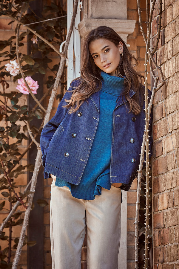 Cade Jacket - Dark Denim - Jacket VERGE