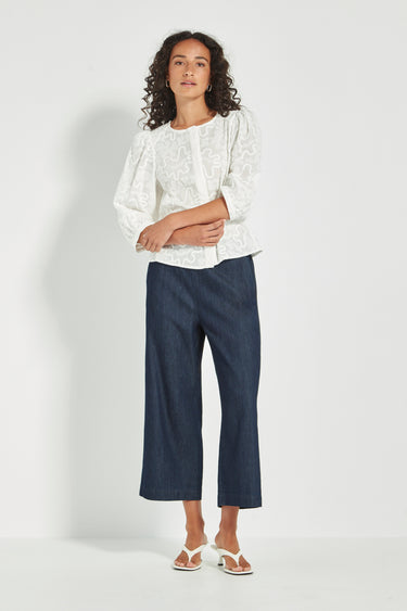 Glint Blouse - White - Blouse VERGE