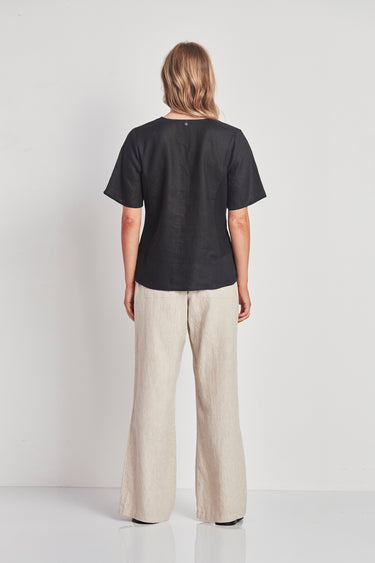 Greer Top - Black - Top VERGE