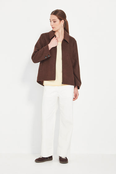 Hazel Jacket - Cocoa - Jacket VERGE