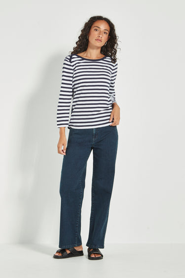 Horizon Top - Ink Stripe - Tee VERGE