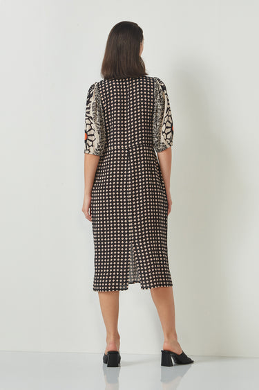 Inspire Dress - Black Print - Dress VERGE