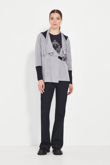Interact Cardi - Silver Marle