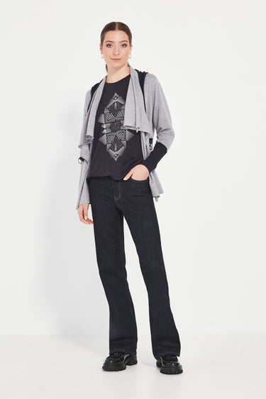 Interact Cardi - Silver Marle