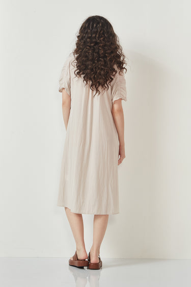 Glide - Kahlo Dress - Champagne - Dress VERGE