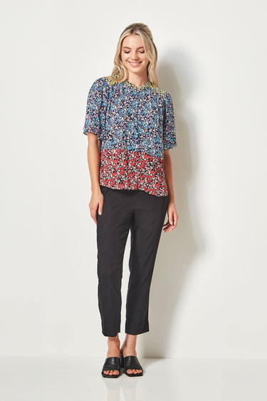 Saga 7-8th Pant - Black - Pant VERGE