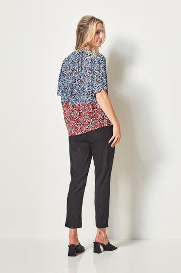 Saga 7-8th Pant - Black - Pant VERGE