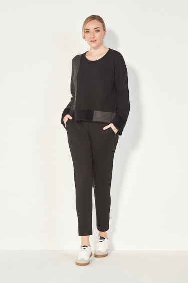 Loom Sweater - Black - Sweater VERGE
