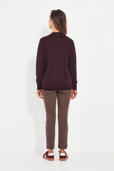 Manhattan Sweater - Black Cherry - Sweater VERGE