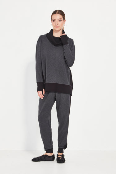 Martini Sweater - Charcoal Marle - Sweatshirt VERGE