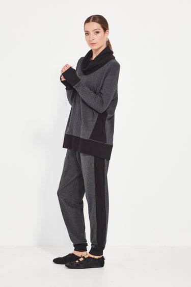 Martini Pant - Charcoal Marle - Pant VERGE