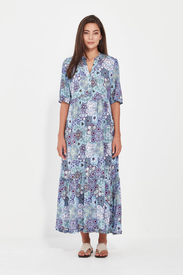 Mystery Dress - Blue - Dress VERGE