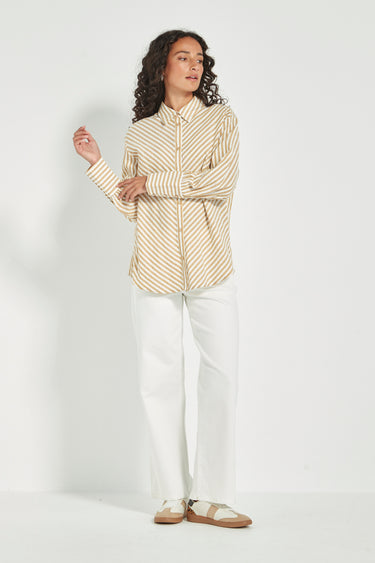 Neve Shirt - Bark - Blouse VERGE