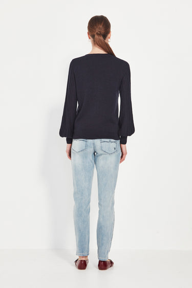 Nina Sweater - Ink Marle - Sweater VERGE