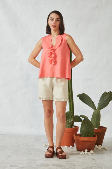 Frill Short - Sand - Short VERGE