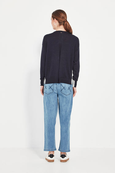 Percy Sweater - Ink Marle - Sweater VERGE