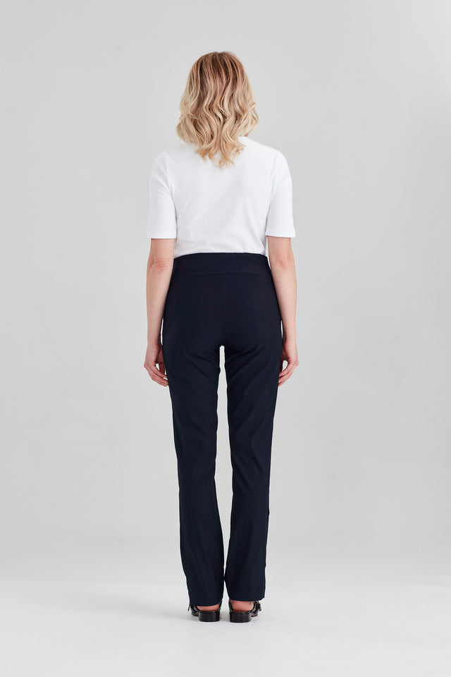 Reeve Contrast Back Pant - Ink/Black
