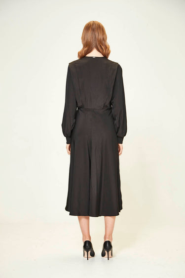 Glide - Rania Dress - Black - Dress VERGE