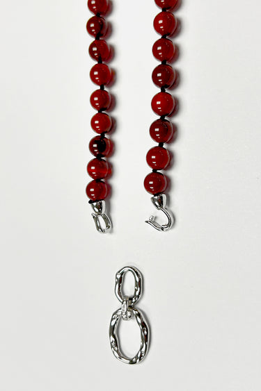 Astra Necklace - Red Agate - Accessories VERGE
